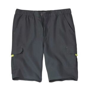 Atlas For Men Mens Microfiber Cargo Shorts / Dark Grey
